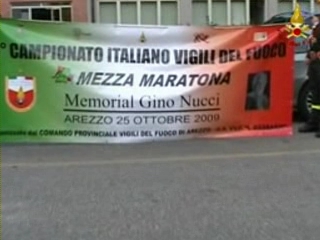 25/10/2009: Ottavo (8°) Campionato Italiano Vigili del Fuoco (VV.F.) di mezza Maratona