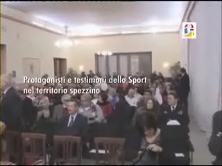 20/12/2013: Calcio: l'Unione Nazionale Veterani dello Sport premia i Vigili del Fuoco - La Spezia, 18/12/2013