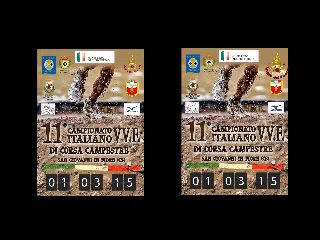 01/03/2015: 11° Campionato Italiano Vigili del Fuoco (VV.F.) di Corsa Campestre 