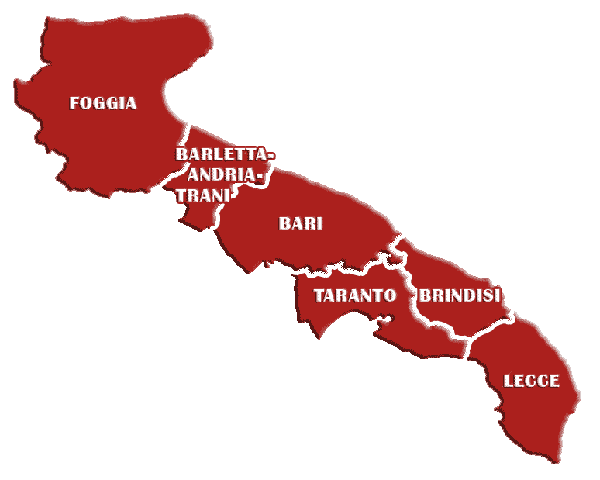 Immagine della regione Puglia.