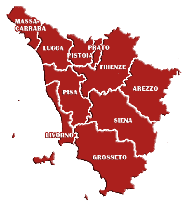 Immagine della regione Toscana.