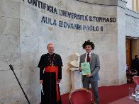 Cardinale Gianfranco Ravasi e Alberto Arpino