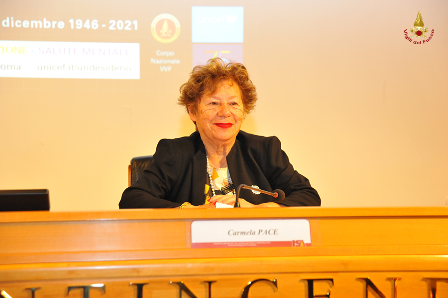 La presidente di UNICEF Italia Carmela Pace