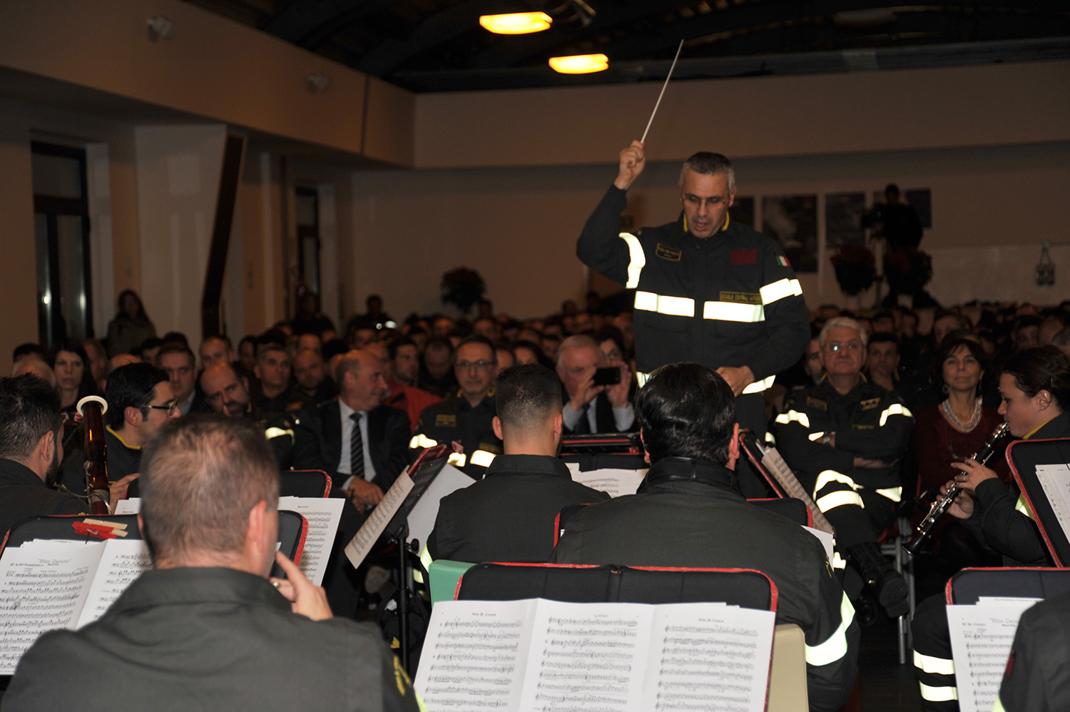 Concerto di Natale della banda musicale del Corpo Nazionale dei Vigili del Fuoco