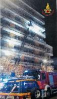 Chieti, incendio in un condominio nel centro di Ortona. Evacuate 27 famiglie