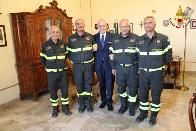 Agrigento, il Direttore regionale per la Sicilia in visita al Comando provinciale dei Vigili del Fuoco