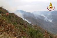 Liguria, incendi boschivi nelle province di Genova, Imperia e Savona