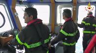 Ancona, esercitazione antincendio a bordo di una nave