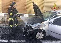 Ancona, due diversi interventi per automezzi in fiamme
