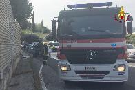 Ancona, due diversi interventi per automezzi in fiamme