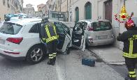 Ancona, i Vigili del Fuoco impegnati in diversi interventi causa maltempo