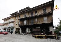 Ascoli Piceno, incendio di una ferramenta a Capparuccia di Fermo