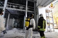 Ascoli Piceno, incendio stabilimento industriale