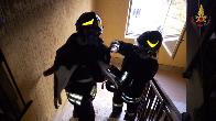 Avellino, i Vigili del Fuoco impegnati per due incendi abitazione a Montoro