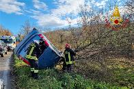 Avellino, incidente stradale a Taurisi: feriti anche due pompieri durante i soccorsi