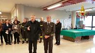 Brescia, visita di S.E. Mons. Luciano Monari al Comando per lo scambio di auguri di Buon Natale