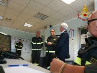 Brescia, visita del Prefetto presso il Comando provinciale dei Vigili del fuoco