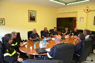 Enna, Il Direttore Regionale dei Vigili del fuoco incontra i Comandanti provinciali della Regione