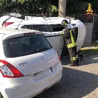 Varese, incidente stradale nel comune di Mozzate
