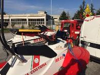 Massa Carrara, giornata dedicata all'attivit congiunta Vigili del fuoco - Capitaneria di Porto Guardia Costiera
