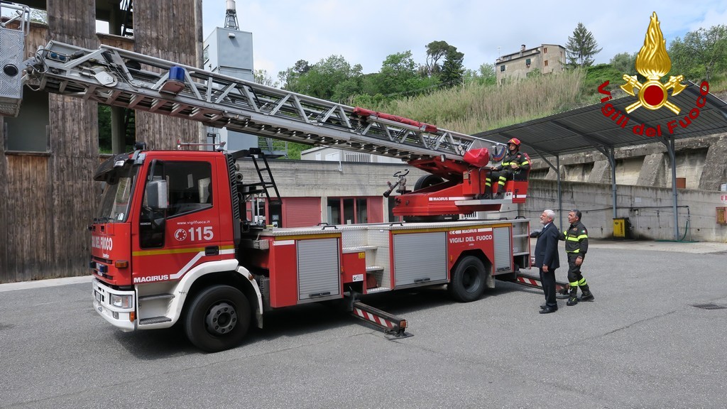 La Spezia, il Prefetto Antonio Lucio Garufi in visita al Comando provinciale dei Vigili del fuoco