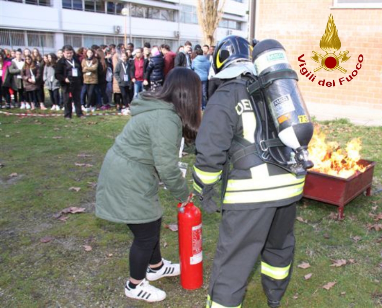 Forl-Cesena, i Vigili del fuoco hanno partecipato al progetto del Comune 