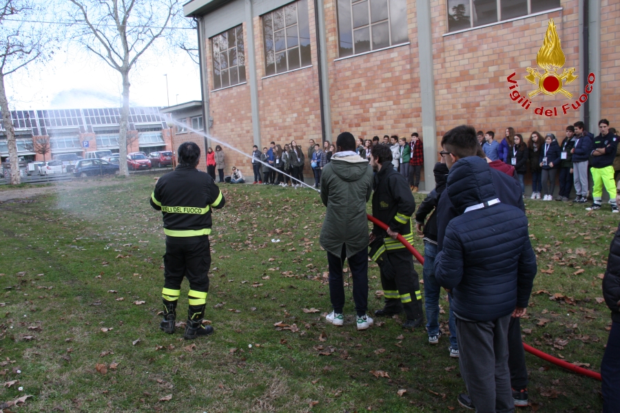 Forl-Cesena, i Vigili del fuoco hanno partecipato al progetto del Comune 
