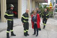 Pesaro-Urbino, il Prefetto, Carla Cincarilli in visita al Comando dei Vigili del Fuoco