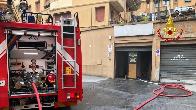 Genova, incendio locale in centro citt