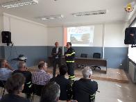 Gorizia, il Prefetto, Massimo Marchesiello in visita al Comando provinciale dei Vigili del Fuoco
