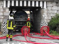 Gorizia, incidente stradale con fuga gas GPL