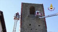 Rieti, messa in sicurezza la Torre civica di Accumoli