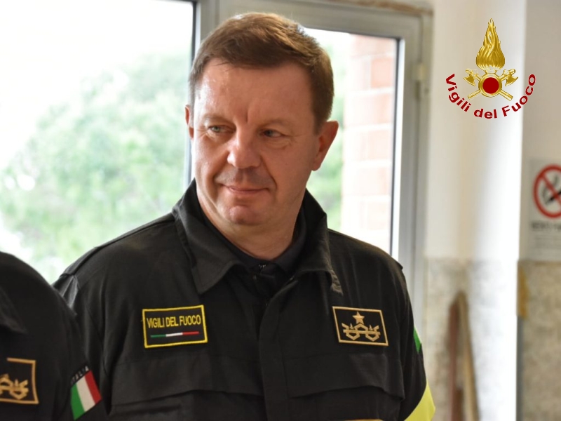 Livorno, nuovo Comandante al Comando provinciale dei Vigili del Fuoco