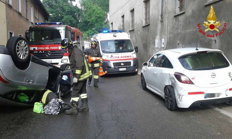 Varese, incidente stradale ad Arsago Seprio