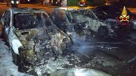 Varese, incendio autovetture nel comune di Castelveccana