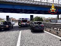 Varese, intervento dei Vigili del Fuoco per due incidenti stradali 