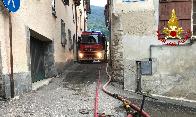 Varese, incendio scantinato nel comune di Dumenza