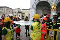 Lucca, esercitazione di protezione civile 