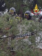 Toscana, numerosi interventi dei Vigili del fuoco a causa del maltempo