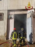 Messina, incendio presso la lavanderia dell'Ospedale Papardo