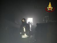 Messina, incendio presso la lavanderia dell'Ospedale Papardo