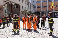 Milano, una delegazione di vigili del fuoco coreani visita il comando