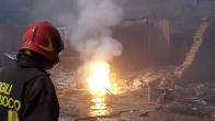 Napoli, esplode una fabbrica di fuochi di artificio a Qualiano