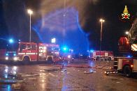  Padova, esplosione in un centro commerciale a Sant'Angelo di Piove di Sacco 