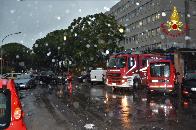 Palermo, abbondanti piogge investono la citt e la sua area metropolitana causando disagi
