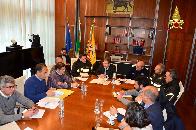 Catania, incontro con il Presidente della Regione Sicilia, Nello Musumeci