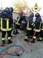 Pavia, concluso il Corso di formazione di base per Vigili del fuoco volontari