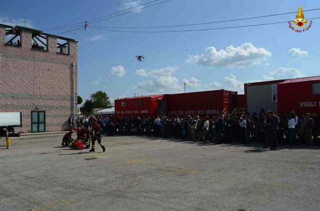 Perugia, i Vigili del Fuoco ad EXPO EMERGENZE 2014 a Bastia Umbra