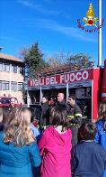 Perugia, i Vigili del Fuoco incontrano gli studenti delle scuole di Citt di Pieve