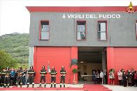 Perugia, inaugurazione ed intitolazione della nuova sede del distaccamento di Gubbio